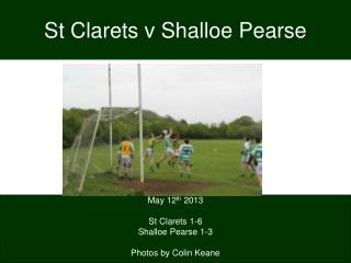 St Clarets v Shalloe Pearse