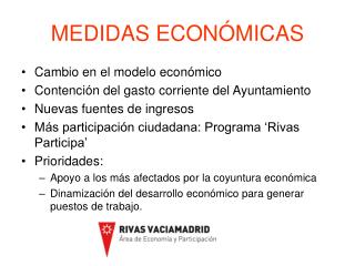 MEDIDAS ECONÓMICAS