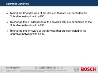 Cobranet Discovery