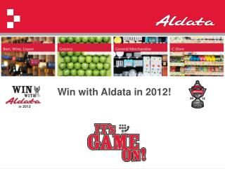 Win with Aldata in 2012!