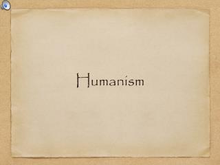 Humanism