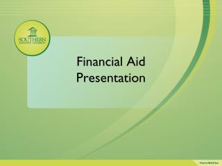 Financial Aid Presentation