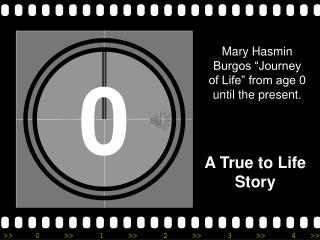 Mary Hasmin Burgos “Journey of Life” from age 0 until the present.