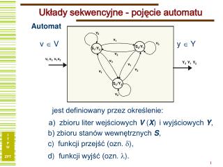 Układy sekwencyjne - pojęcie automatu