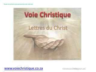 Lettres du Christ