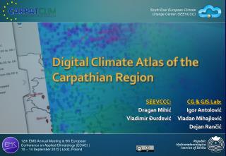 Digital Climate Atlas of the Carpathian Region