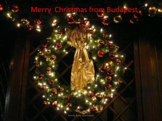 Merry Christmas from Budapest