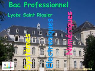 Bac Professionnel Lycée Saint Riquier