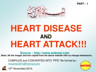 HEART DISEASE HEART ATTACK!!!