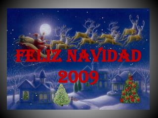 FELIZ NAVIDAD 2009