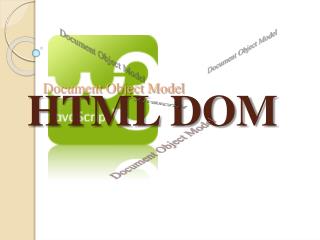 HTML DOM