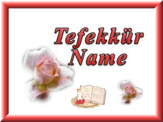 Tefekkür Name