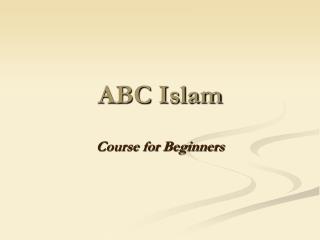 ABC Islam