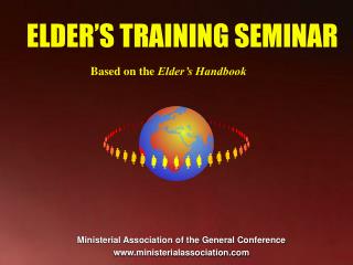 ELDER’S TRAINING SEMINAR