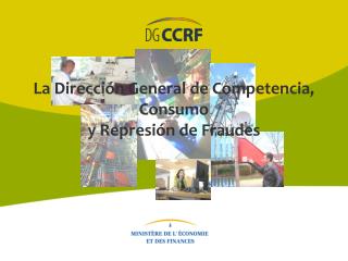 La Dirección General de Competencia, Consumo y Represión de Fraudes