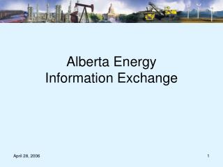 Alberta Energy Information Exchange