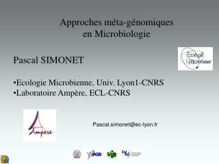 Approches méta-génomiques en Microbiologie