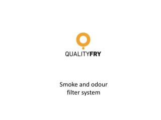 Smoke and odour filter system