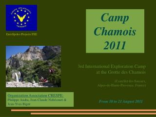 Camp Chamois 2011