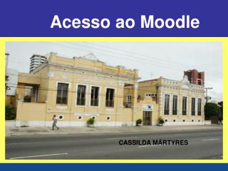 Acesso ao Moodle