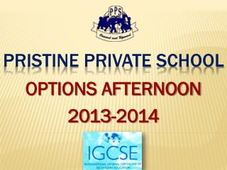 PRISTINE PRIVATE SCHOOL