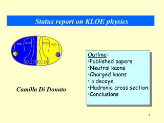 Status report on KLOE physics