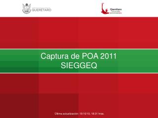 Captura de POA 2011 SIEGGEQ