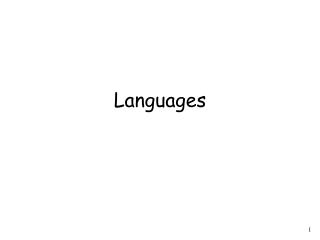 Languages