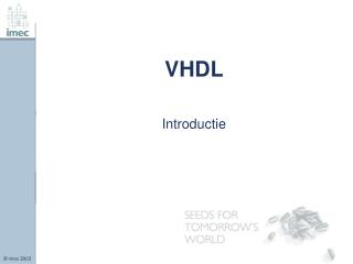 VHDL