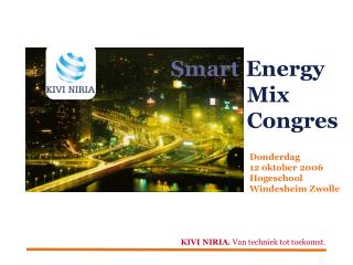 Smart Energy Mix Congres