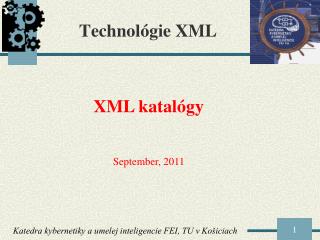 Technol ógie XML