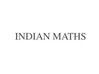 INDIAN MATHS