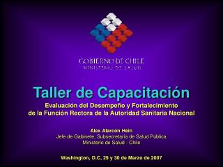 Taller de Capacitación Evaluación del Desempeño y Fortalecimiento