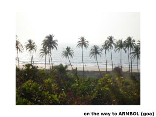 on the way to ARMBOL (goa)