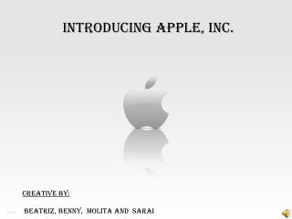 Introducing apple, inc.