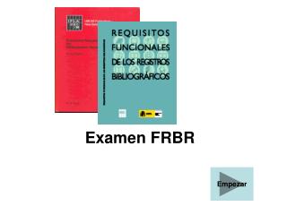 Examen FRBR