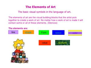 The Elements of Art