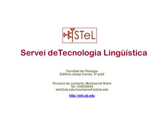 Servei deTecnologia Lingüística