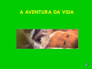 A AVENTURA DA VIDA