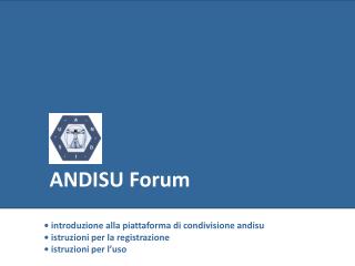 ANDISU Forum