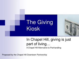 The Giving Kiosk