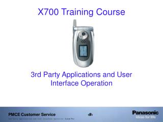 X700 Training Course