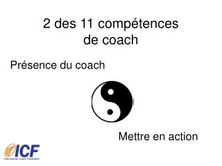 2 des 11 compétences de coach