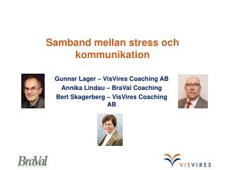 Samband mellan stress och kommunikation