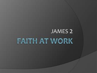 Faith at Work