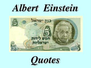 Albert Einstein