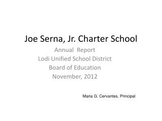 Joe Serna, Jr. Charter School