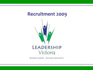 Recruitment 2009