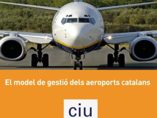 Dotació actual d’infraestructures Aeroports (4) Heliports (29) Barcelona			PTOP (6)