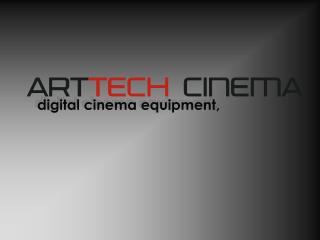 digital cinema equipment,